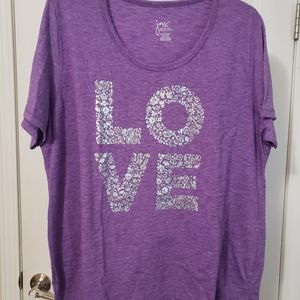 JMS(Just My Size) LOVE💜 TShirt